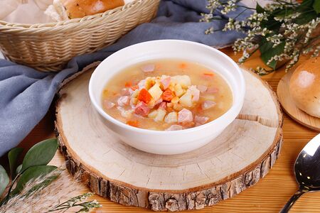 Суп Гороховый с копчёностями