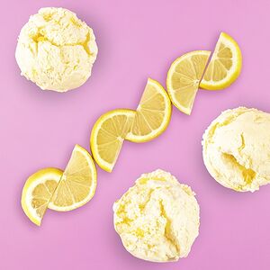 Мороженое ЛемонКрим с лимоном и лимонным джемом