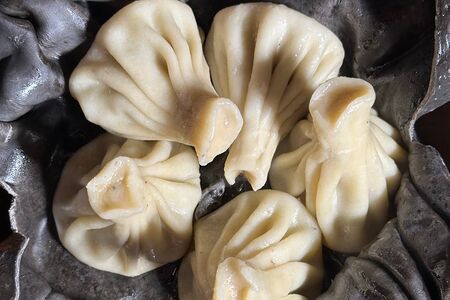 Хинкали с бараниной