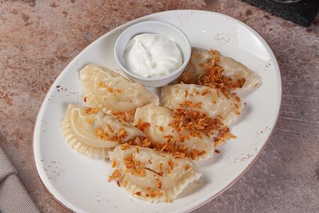 Вареники с картофелем