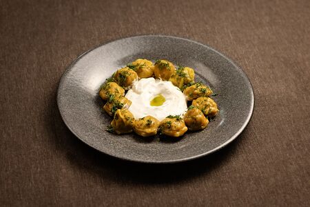 Пельмени с говядиной и свининой