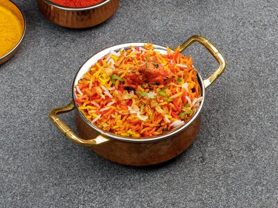 Бирьяни курица-Chicken Biryani