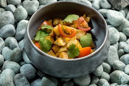 Жареные баклажаны по-тайски