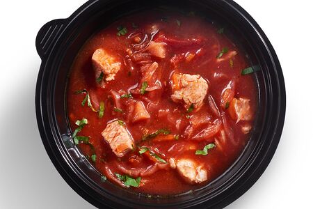 Борщ с курочкой