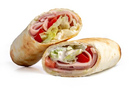 Завертон с ветчиной увеличенный