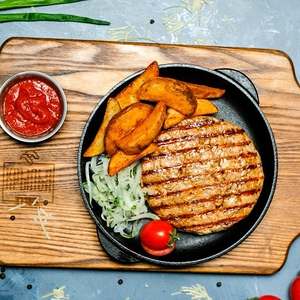 Котлета с начинкой