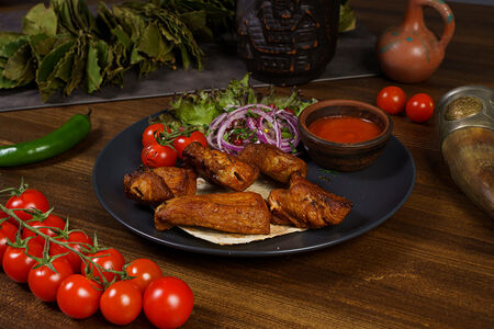 Шашлык из cвинoй шейки