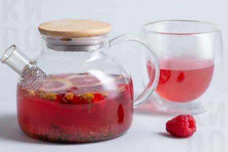 Малиновый чай