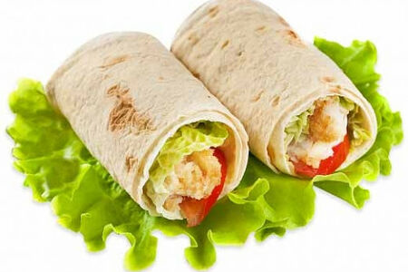 Цезарь-ролл с курицей