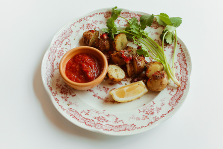 Сувлаки Картофель