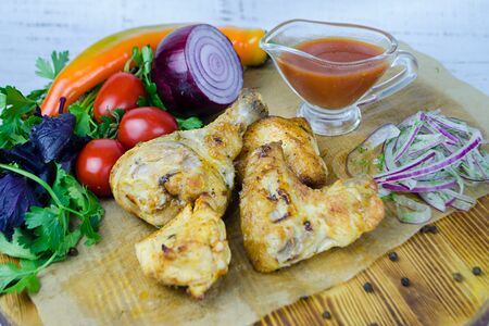 Шашлык из куриного ассорти