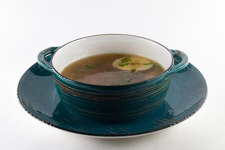 Куриный суп с домашней лапшой