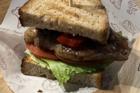 НЕбургер с куриным филе унаги