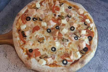 Морская пицца