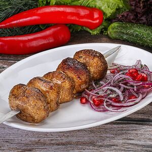 Шашлык из шампиньонов