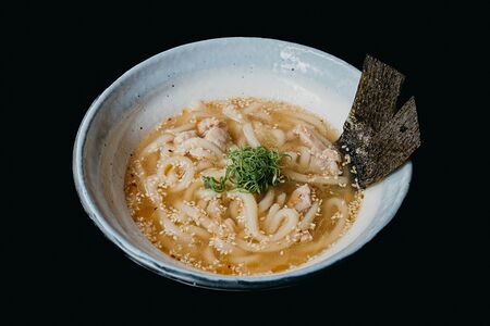 Удон с курицей