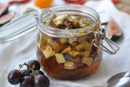 Баклажановый мармелад к сырам