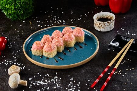 Ролл с креветками