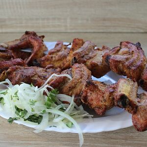 Шашлык из свиных рёбер