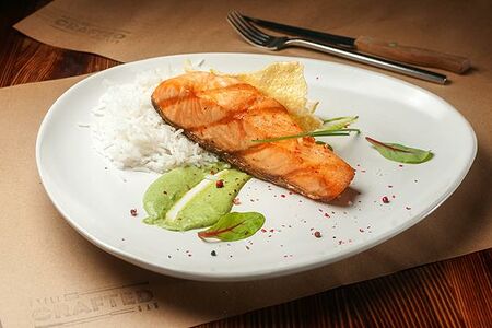 Стейк из семги