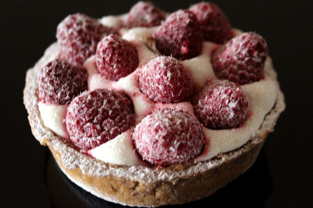 Тарталетка С малиной