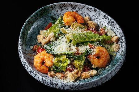 Цезарь с креветками