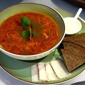 Борщ домашний