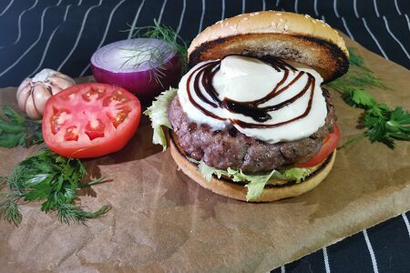 Бургер Моцарелла