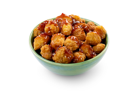 Чикен попкорн под соусом тай