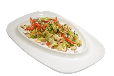 Салат легкий овощной