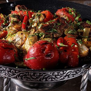 Садж из ягнёнка