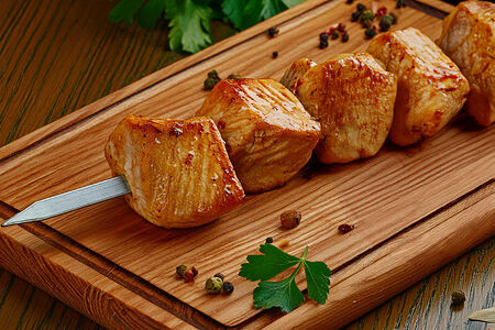 Шашлык из куриной грудки M