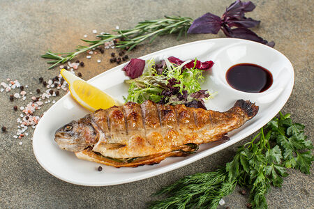 Рыба на мангале