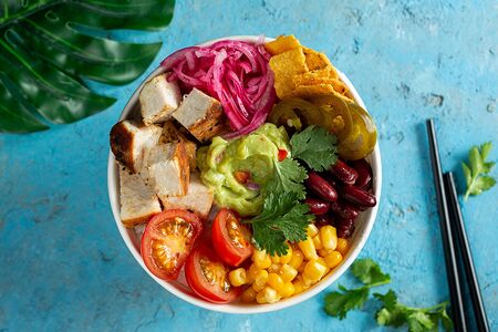 Поке с курицей большая порция