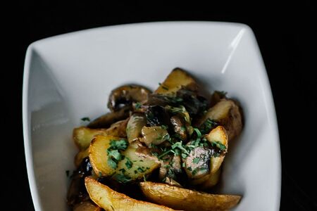 Картофель с грибами