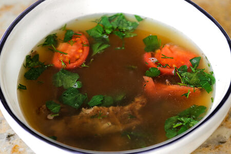 Суп из баранины и овощей