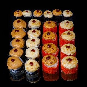 Запечённый сет с лососем