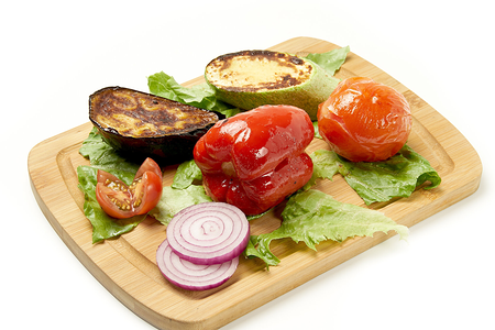 Овощной микс на мангале