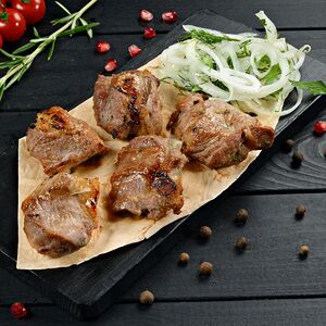 Шашлык из cвинoй мякоти