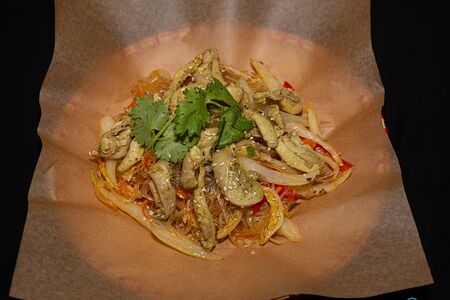 Миен сао с курицей