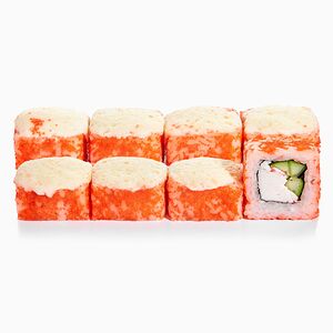 Запеченный ролл с крабом