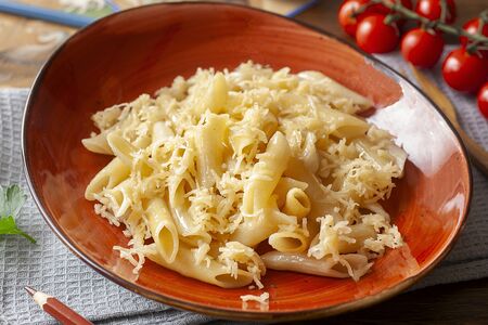 Макарошки с сыром
