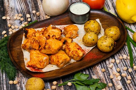 Шашлык из курицы