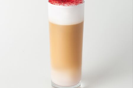 Малиновый латте