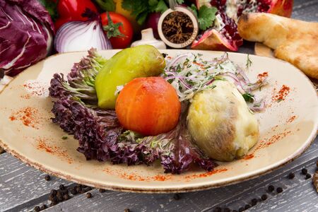 Овощи на мангале