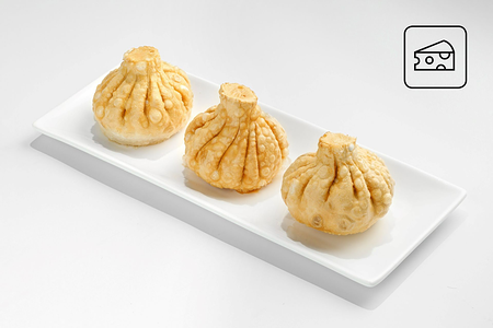 Хинкали с сыром жаренные 3 шт