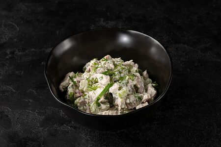 Салат с сельдереем и курицей