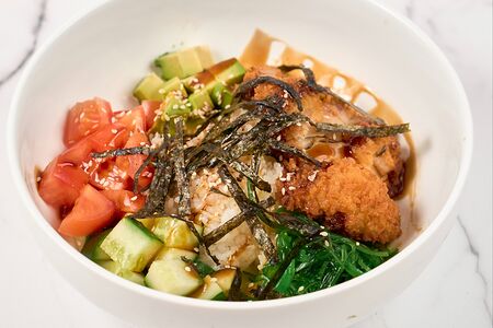 Поке с курицей