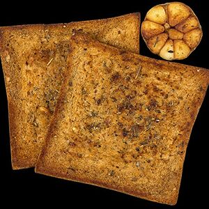 Тосты с чесночным соусом