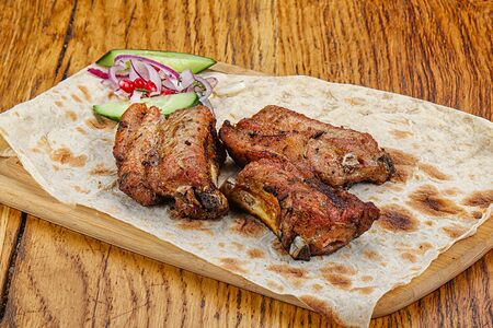 Шашлык из свиных рёбрышек